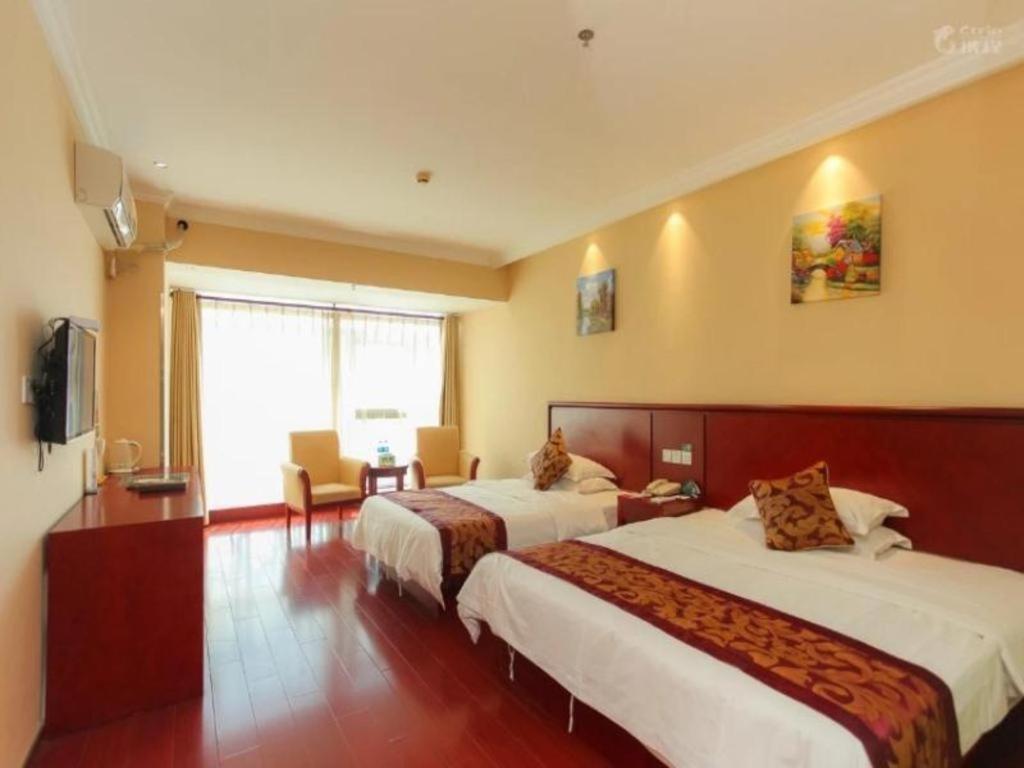 Greentree Inn Jiangsu Nantong Qidong Bus Station Express Hotel Hexingzhen Zewnętrze zdjęcie