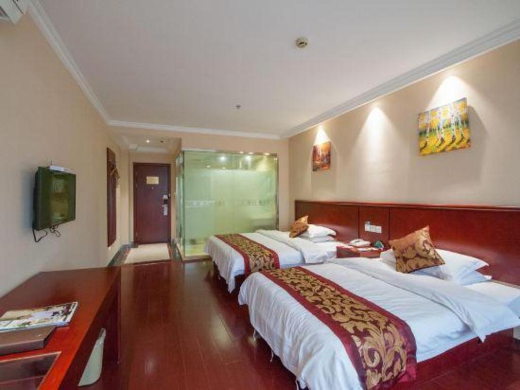 Greentree Inn Jiangsu Nantong Qidong Bus Station Express Hotel Hexingzhen Zewnętrze zdjęcie